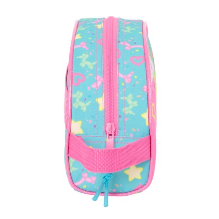 Reise-Toilettentasche Gabby's Dollhouse Confetti Rosa türkis 26 x 16
