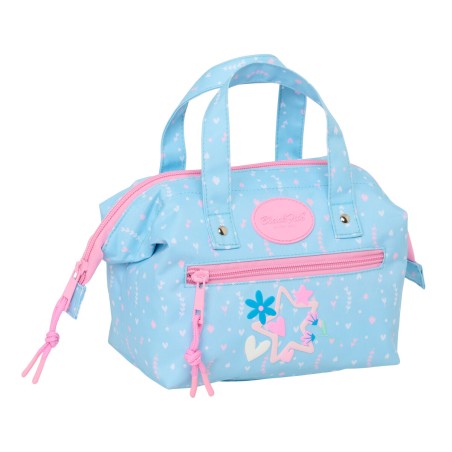Necessaire da Viaggio BlackFit8 Smile Rosa Azzurro Chiaro 26.5 x 17.5