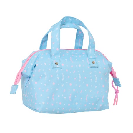 Necessaire da Viaggio BlackFit8 Smile Rosa Azzurro Chiaro 26.5 x 17.5