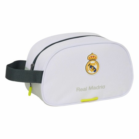 Necessaire da Viaggio Real Madrid C.F. Bianco Sportivo 26 x 15 x 12 cm