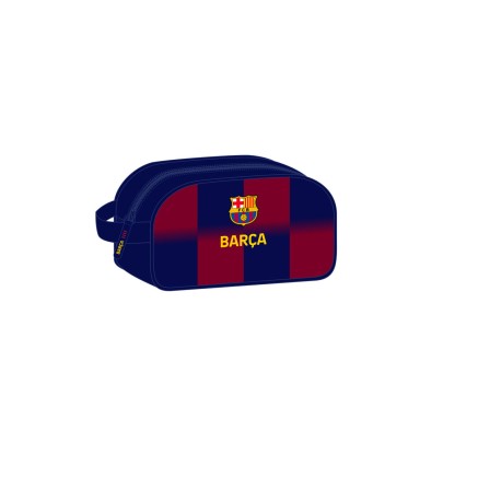 Reise-Toilettentasche F.C. Barcelona Blau Granatrot Sportlich 26 x 15
