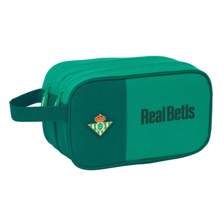 Neceser de Viaje Real Betis Balompié Verde Deportivo 26 x 15 x 12.5 c