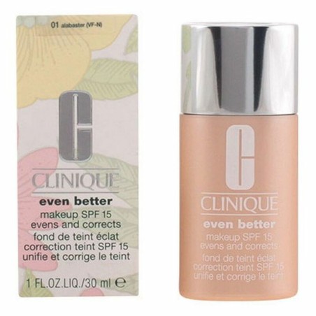 Maquillage anti-tâche brune Even Better Clinique 01-Alabaster Spf 15