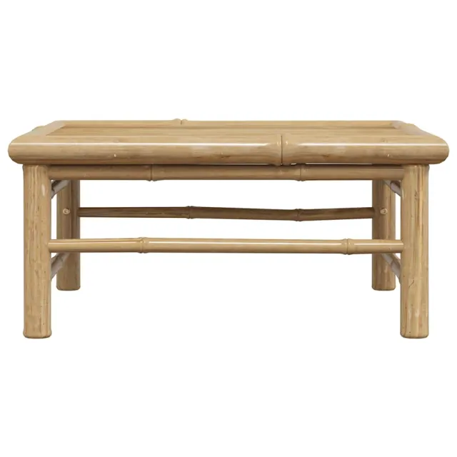 Table de jardin 65x65x30 cm Bambou