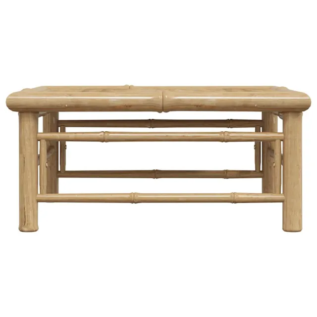 Table de jardin 65x65x30 cm Bambou
