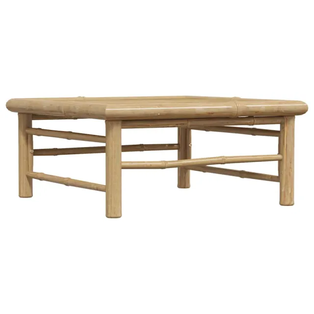 Table de jardin 65x65x30 cm Bambou