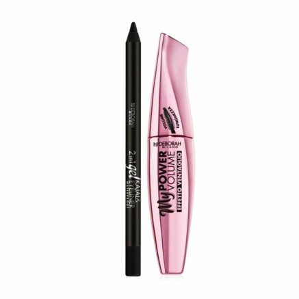 Trucco per Occhi Deborah 123781 Nero Eyeliner 2 Pezzi