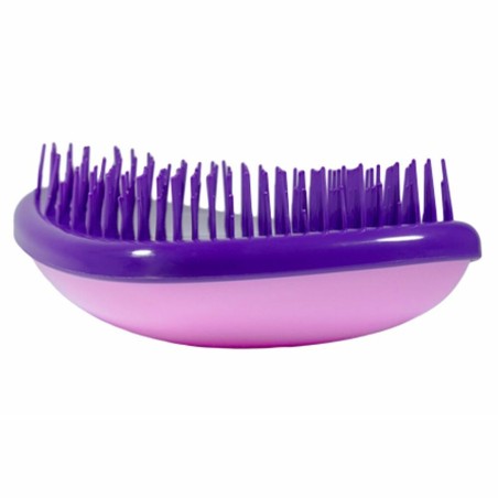 Cepillo Desenredante Detangler Morado Rosa