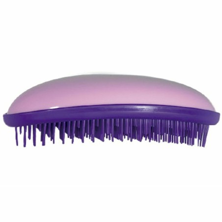 Cepillo Desenredante Detangler Morado Rosa