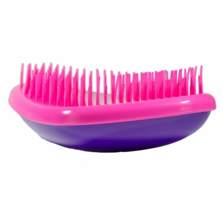 Cepillo Desenredante Detangler Morado Fucsia 2