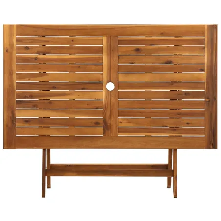 Table de jardin pliable 120x70x75 cm Bois d'acacia massif