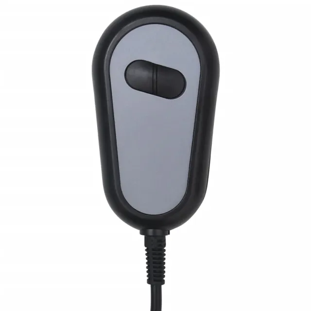 Fauteuil électrique de massage Noir Tissu