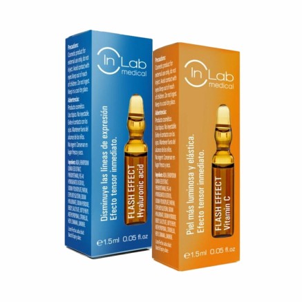 Ampullen Inlab Flash Effect Duo Hyaluronsäure Vitamin C 15 ml (2 x 1,