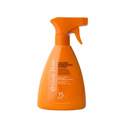 Protector Solar Corporal en Spray Emulsión Bronceadora Gisèle Denis