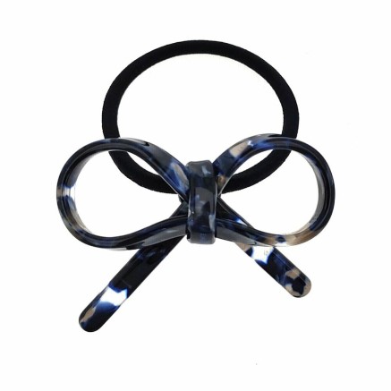 Elastico per capelli Araban Azzurro Marrone Nero Fiocco