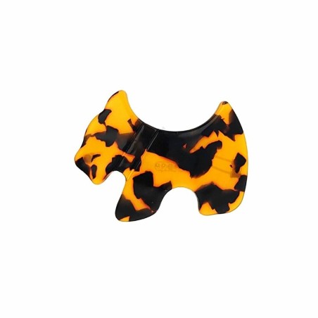 Haarclip Araban Hond Bruin