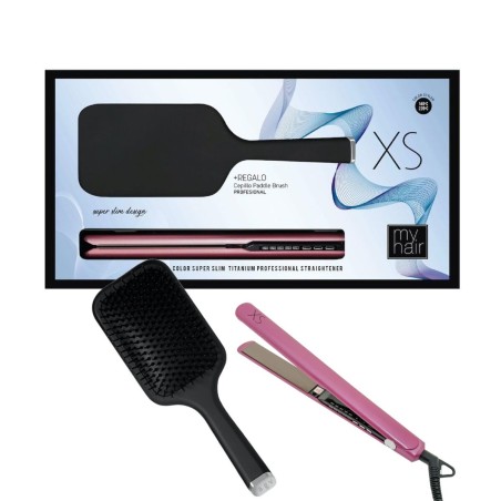 Piastra per Capelli My Hair MYHAIR XS PINK 2 Pezzi