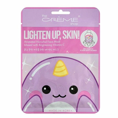 Gezichtsmasker The Crème Shop Lighten Up, Skin! Narwhal (25 g)