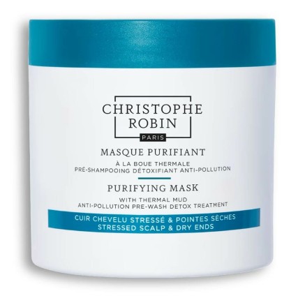 Maschera per Capelli Christophe Robin Purifying Mud 250 ml