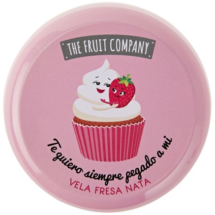 Candela Profumata The Fruit Company Fragola 150 g Panna 2