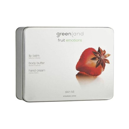 Cosmetica Set Greenland Aardbei Anijs 3 Onderdelen
