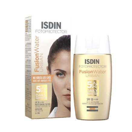 Sonnenschutzcreme für das Gesicht Isdin Fusion Water Urban Spf 30 50