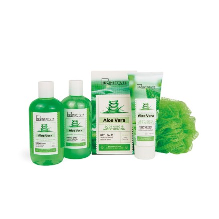 Set de Baño IDC Institute Aloe Vera 6 Piezas 2