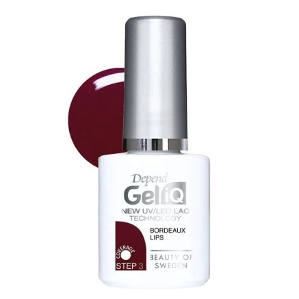 Vernis à ongles Beter Depend Gel iQ Bordeaux lips 5 ml 2