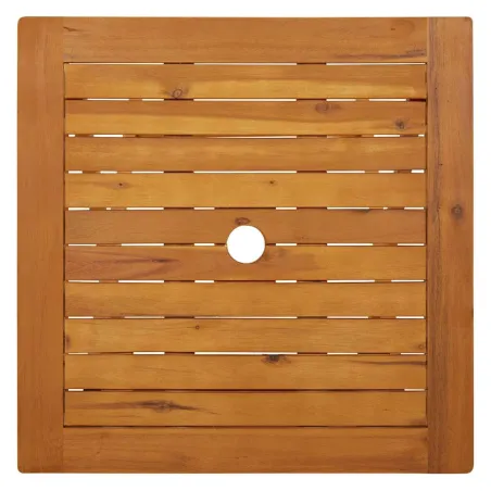 Table pliable de jardin 60x60x75 cm Bois d'acacia solide