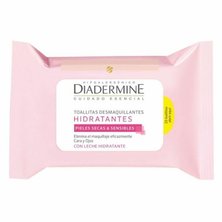 Make-Up Verwijderdoekjes Diadermine Hydraterend 25 Stuks