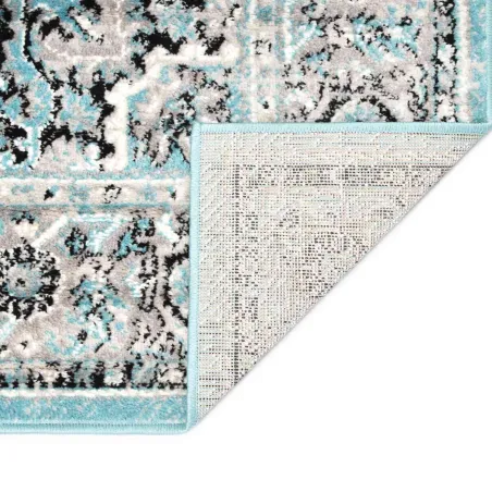 Tapis Bleu clair 80 x 150 cm Polyéthylène