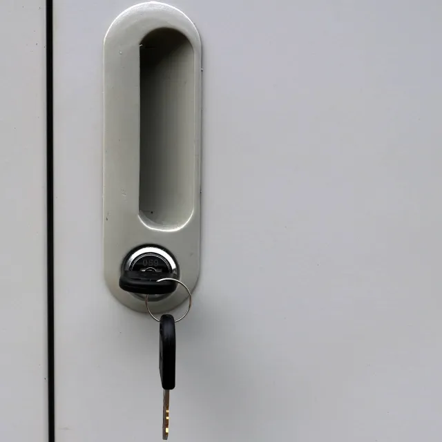 Armoire à casiers Gris 45 x 90 x 180 cm