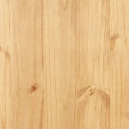 Bibliothèque 3 niveaux Gamme Corona Pin mexicain 80x29x100 cm