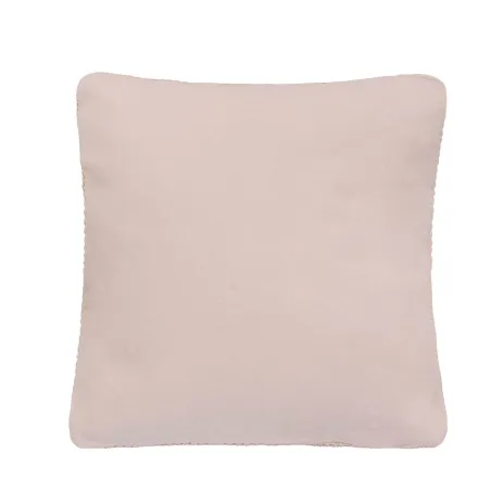 Coussin de jeté Basketweave 2 pcs Rose 45 x 45 cm Coton