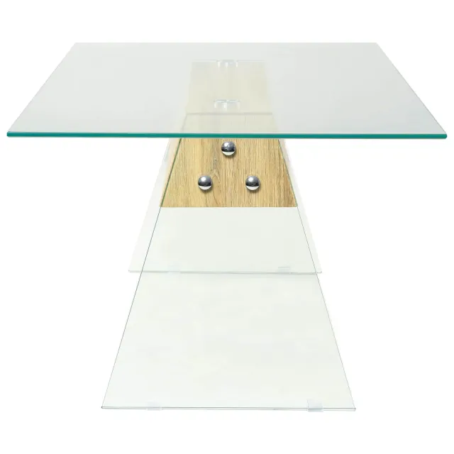 Table basse Transparent 110 x 55 x 40 cm Verre