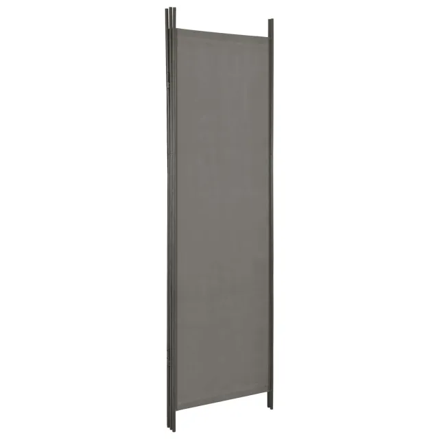 Clôtures de chambre Gris tissu