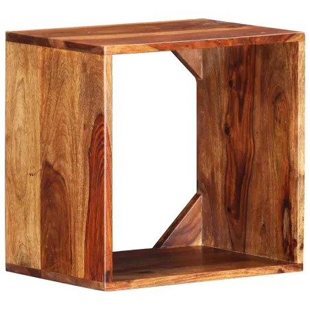 Étagère Murale Cube Marron 40 x 30 x 40 cm Bois d'Acacia Massif
