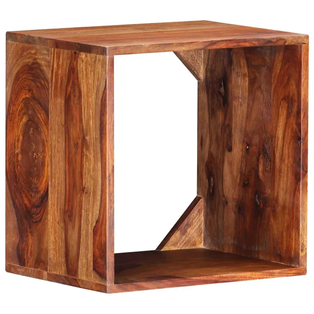 Étagère Murale Cube Marron 40 x 30 x 40 cm Bois d'Acacia Massif