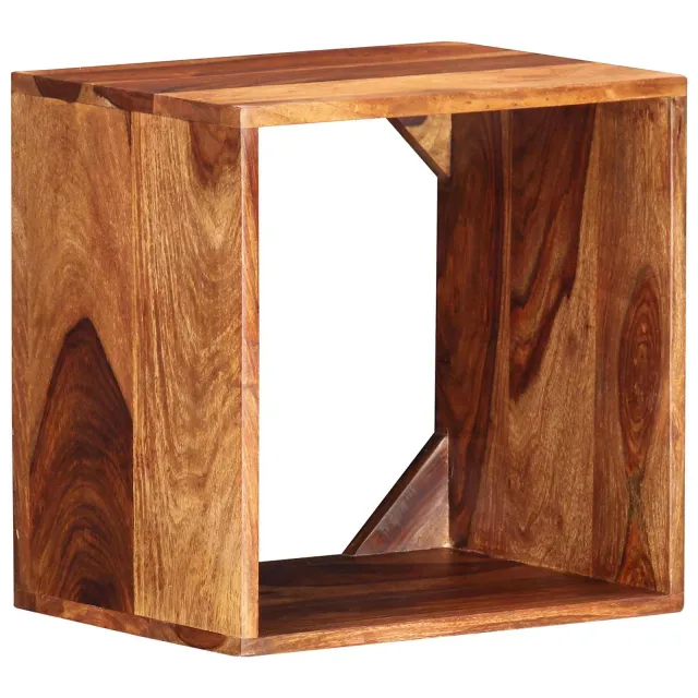 Étagère Murale Cube Marron 40 x 30 x 40 cm Bois d'Acacia Massif