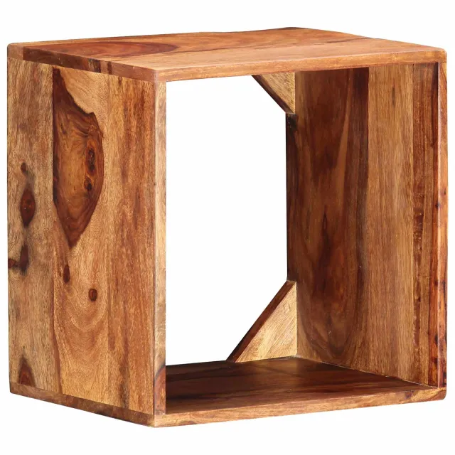 Étagère Murale Cube Marron 40 x 30 x 40 cm Bois d'Acacia Massif