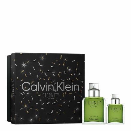 Cofanetto Profumo Uomo Calvin Klein EDP Eternity 2 Pezzi 2