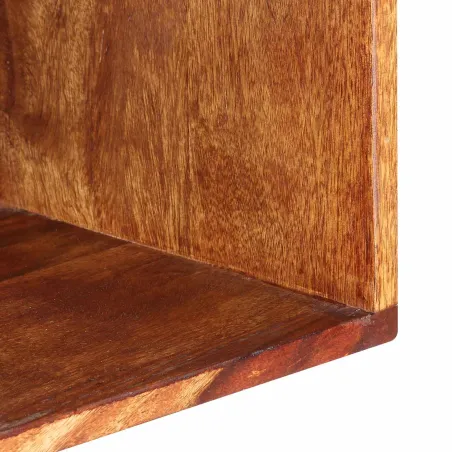 Étagère Murale Cube Marron 40 x 30 x 40 cm Bois d'Acacia Massif