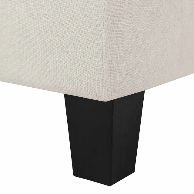 Canapé Crème 5 places tissu