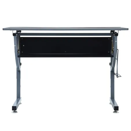 Table à dessin Noir 110 x 60 x 87 cm Panneau de particules