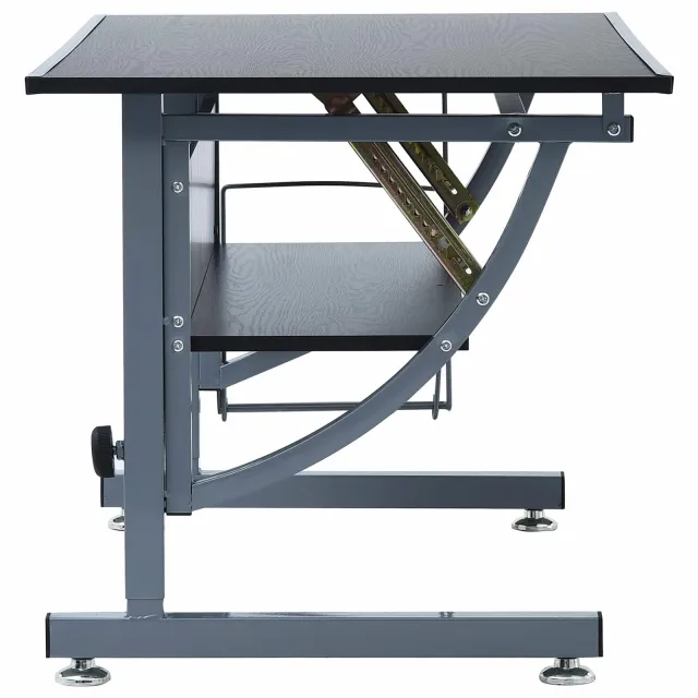 Table à dessin Noir 110 x 60 x 87 cm Panneau de particules