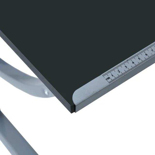 Table à dessin Noir 110 x 60 x 87 cm Panneau de particules