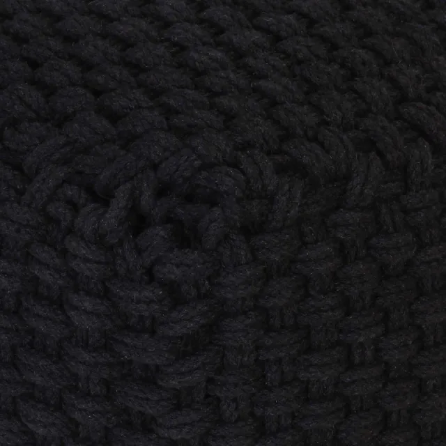 Pouf Noir 50 x 50 x 30 cm