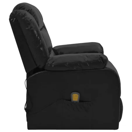 Recliner de massage électrique Noir 92 x 93 x 98 cm