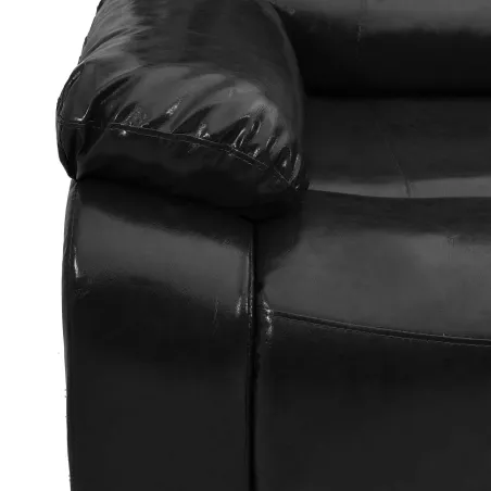 Recliner de massage électrique Noir 92 x 93 x 98 cm