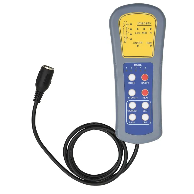 Recliner de massage électrique Noir 92 x 93 x 98 cm